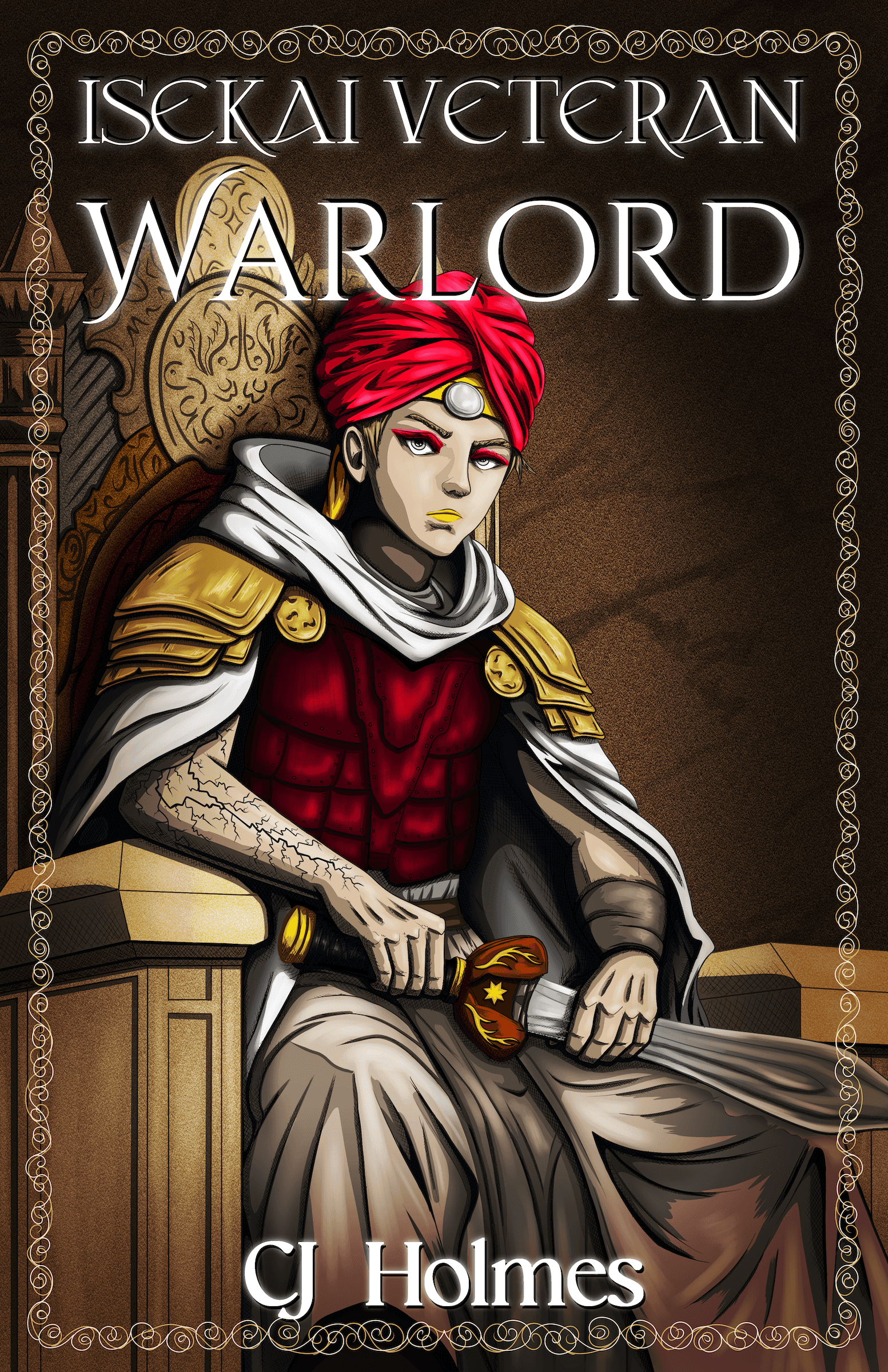 Cover: The Calique Pasha on his throne.